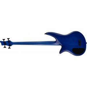 Jackson X Series Spectra Bass SBXQ IV Laurel Fingerboard Amber Blue Burst