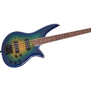 Jackson X Series Spectra Bass SBXQ IV Laurel Fingerboard Amber Blue Burst