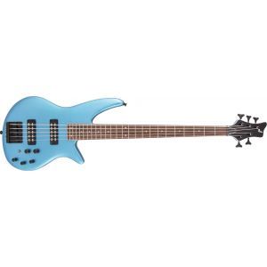 Jackson X Series Spectra Bass SBX V Laurel Fingerboard Electric Blue