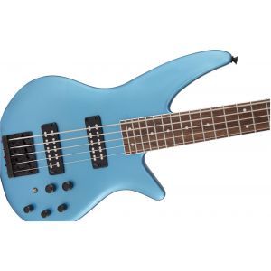 Jackson X Series Spectra Bass SBX V Laurel Fingerboard Electric Blue
