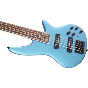 Jackson X Series Spectra Bass SBX V Laurel Fingerboard Electric Blue