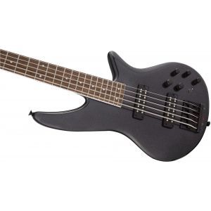 Jackson X Series Spectra Bass SBX V Laurel Fingerboard Metallic Black