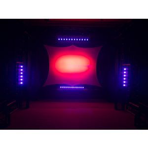 2 x Eurolite LED BAR-12 QCL RGBW + husa