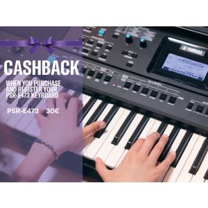 30 Euro Cashback PSR-E473