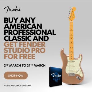 American Professional Classic – Gift with Purchase | Fender Studio Pro GRATUIT