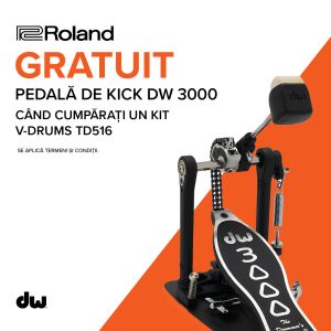 Cumpără un set toba electronică  si primesti gratuit o pedală toba mare