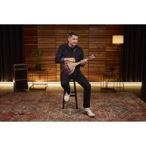 Ortega Americana Series RMA200PF Purple Fade