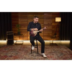 Ortega Americana Series RMF200PF Purple Fade