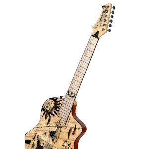 Ortega TourPlayer Series RTPG-LS2 4/4 Bermuda