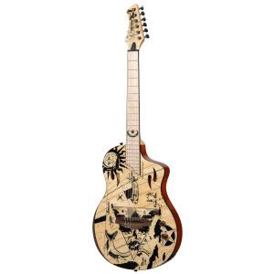 Ortega TourPlayer Series RTPG-LS2 4/4 Bermuda