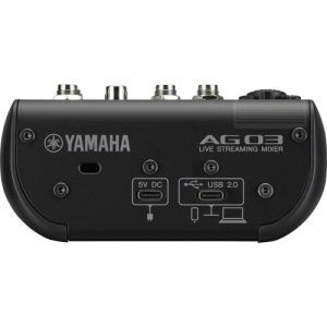 Yamaha AG03 mk2 Streaming Pack Black