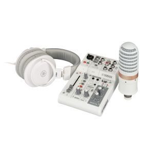 Yamaha AG03 mk2 Streaming Pack White