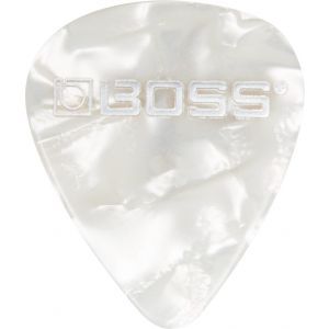 Boss White Pearl Heavy Guitar Pick