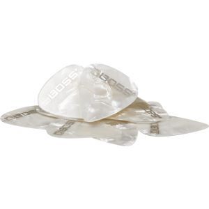 Boss White Pearl Light Guitar Pick