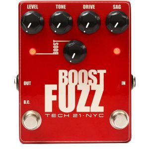 Tech 21 Boost Fuzz Metalic