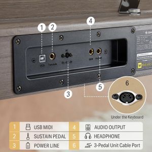 Donner DDP-60 Grey Brown