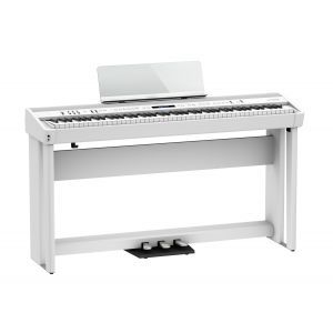 Set Pian Digital Roland FP 90X White Home