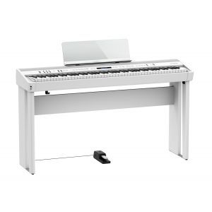 Set Pian Digital Roland FP 90X White Home