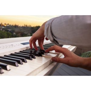 Set Pian Digital Roland FP 90X White Home