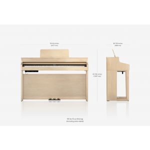 Roland HP 702 Light Oak