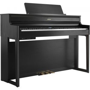 Pian Digital Roland HP 704 Charcoal Black