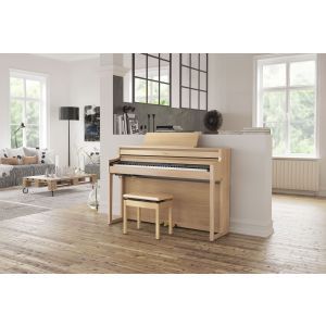 Roland HP 704 Light Oak