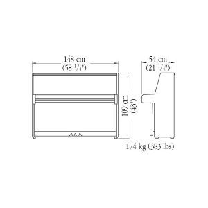 Yamaha B1 Polished Ebony
