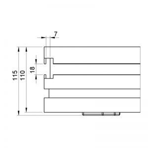 Alustage AluDeck HD 1x1m