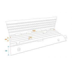 Eurolite Cablebridge 5 Channels 900x500x50mm