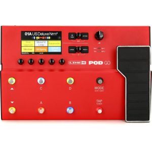 Line 6 POD GO Red Limited Edition