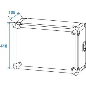 Roadinger PR 2 8U Rack
