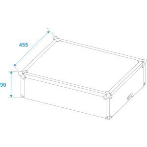 Roadinger Turntable Case Tour Pro Black