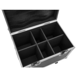 Roadinger Flightcase 4x LED TMH-13/17/S30/W36