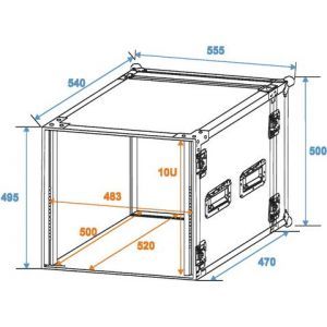 Roadinger Profi 10U 45cm