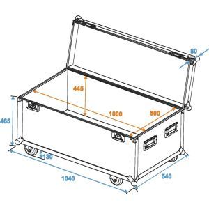 Roadinger Universal Case Pro 100x50x50cm