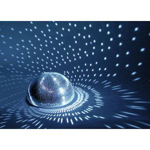 Half Mirror Ball 40cm motorized