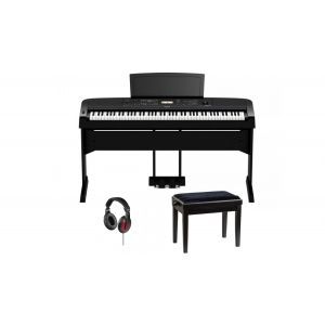 Set 1 Pian Digital Yamaha DGX 670 Black