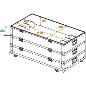 Eurolite LED BAR-12 2 QCL RGBA + Case