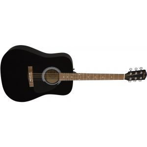 Set Chitara Acustica Fender FA-115 Dreadnought Pack Black