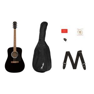 Set Chitara Acustica Fender FA-115 Dreadnought Pack Black