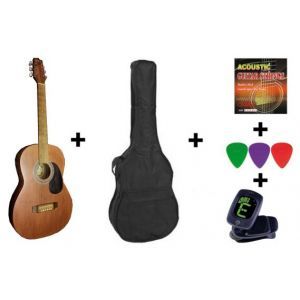 Set Chitara Acustica Hora Standard M 4/4 Brown