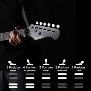 Donner Seeker Deluxe Guitar Kit Black
