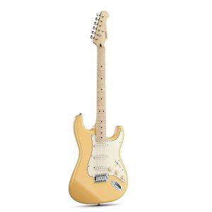 Donner Seeker Deluxe Guitar Kit Vintage Yellow