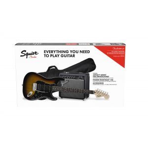Squier Affinity Strat HSS Brown Sunburst cu Fender Frontman 15G