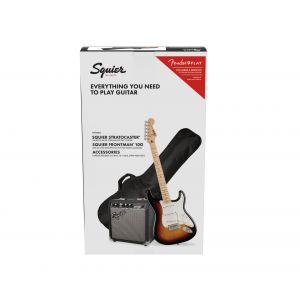 Squier FSR Stratocaster Pack 3-Tone Sunburst