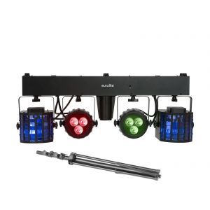 Set efecte lumini Eurolite LED KLS-120 Laser FX II Compact Light Set + stativ