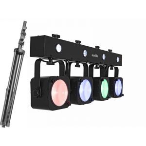 Set efecte lumini Eurolite LED KLS-190 Compact Light Set + stativ