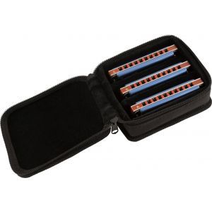 Fender Midnight Blues Harmonicas 3 Pack