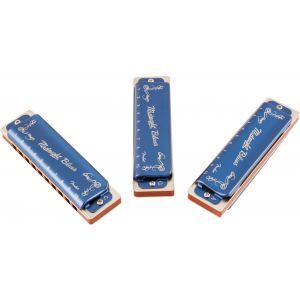 Fender Midnight Blues Harmonicas 3 Pack