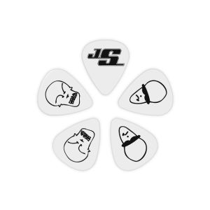 Daddario 1CWH4-10JS Joe Satriani White Medium